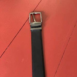 Perry Ellis black dress belt size 30